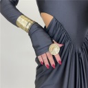 abito lungo con spacchi sui fianchi marylin